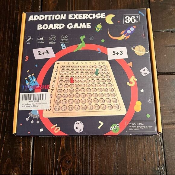 Addition Exercise Board Game - Picture 1 of 5